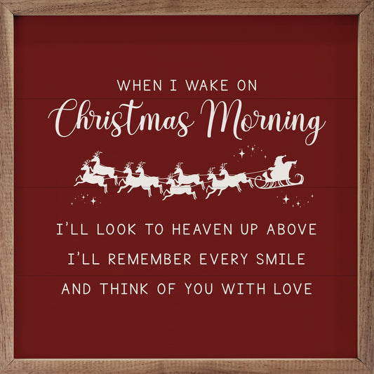 Christmas Morning Red