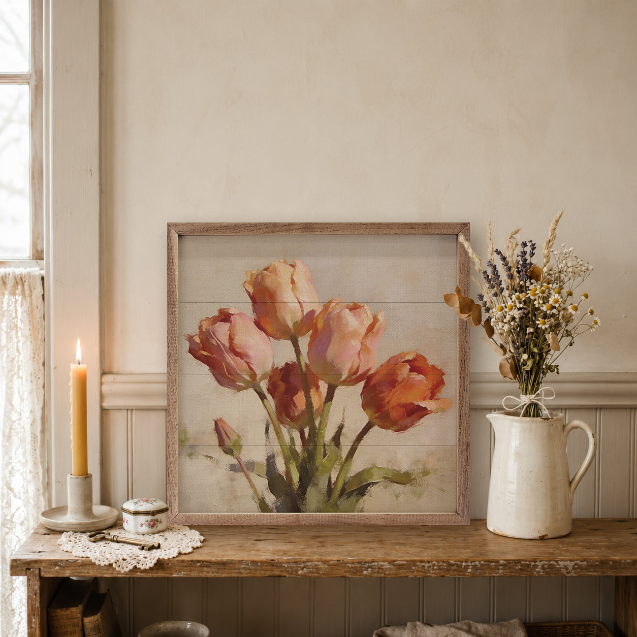 Coral Tulip Cluster