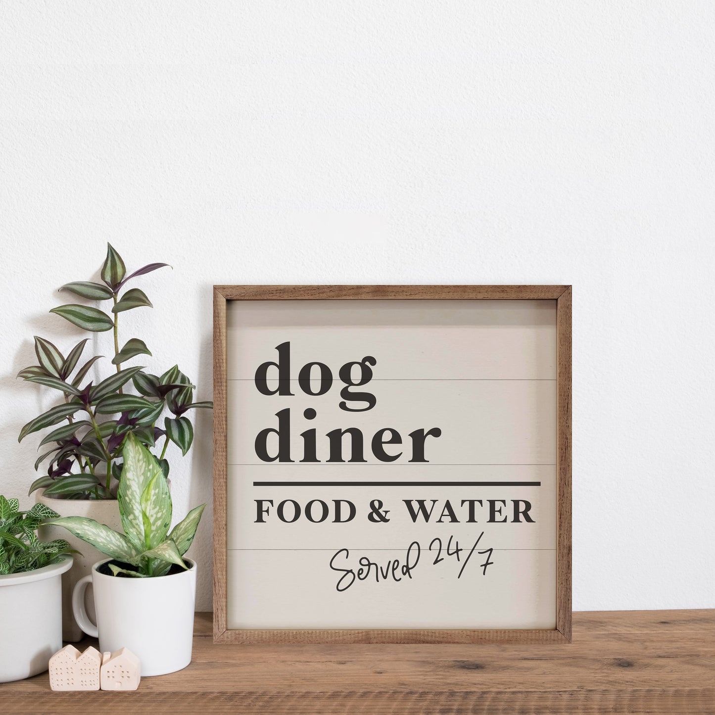 Dog Diner White