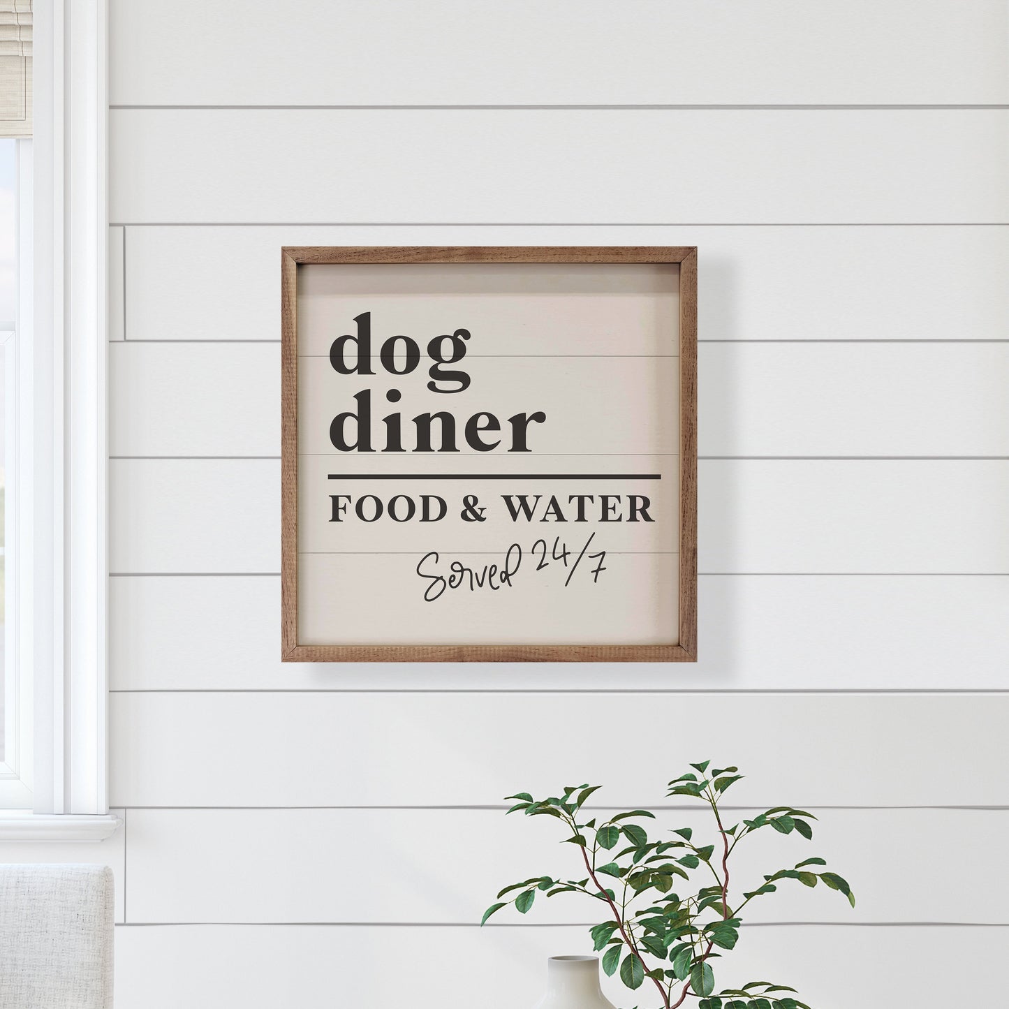 Dog Diner White