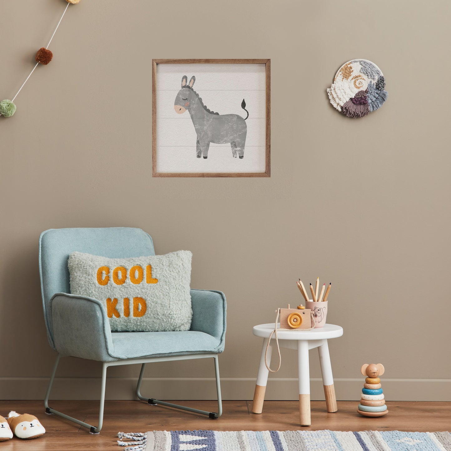 Farmland Donkey White