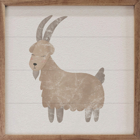 Farmland Goat White