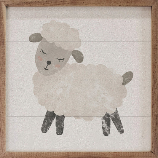 Farmland Sheep White