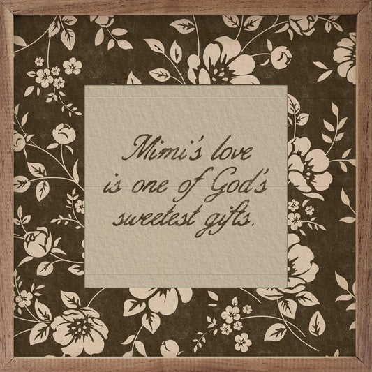 God's Greatest Gift Mimi