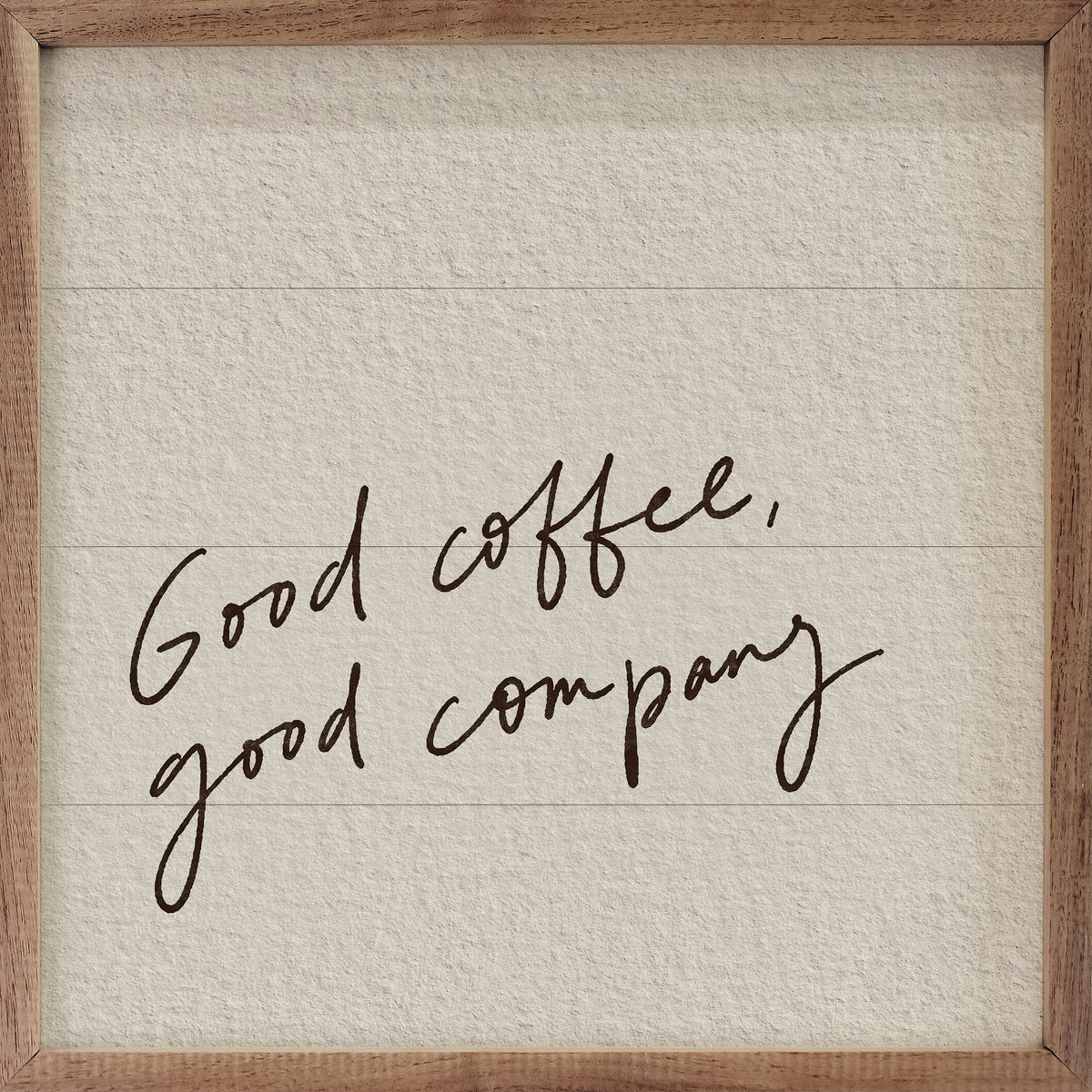 Good Coffee Good Company
