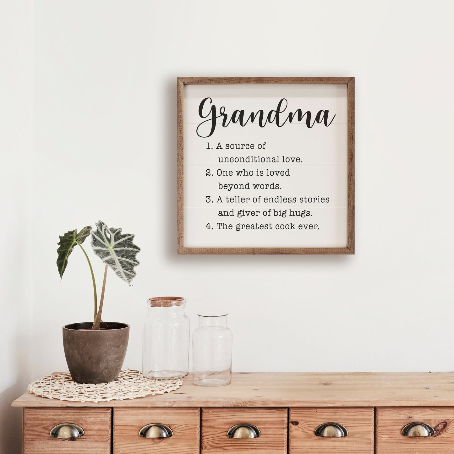 Grandma Definition Script White
