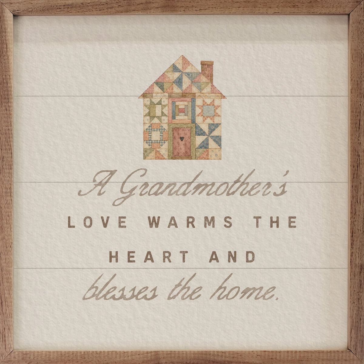 Grandmother Blesses The Home