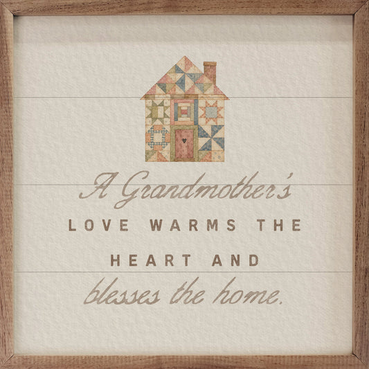 Grandmother Blesses The Home