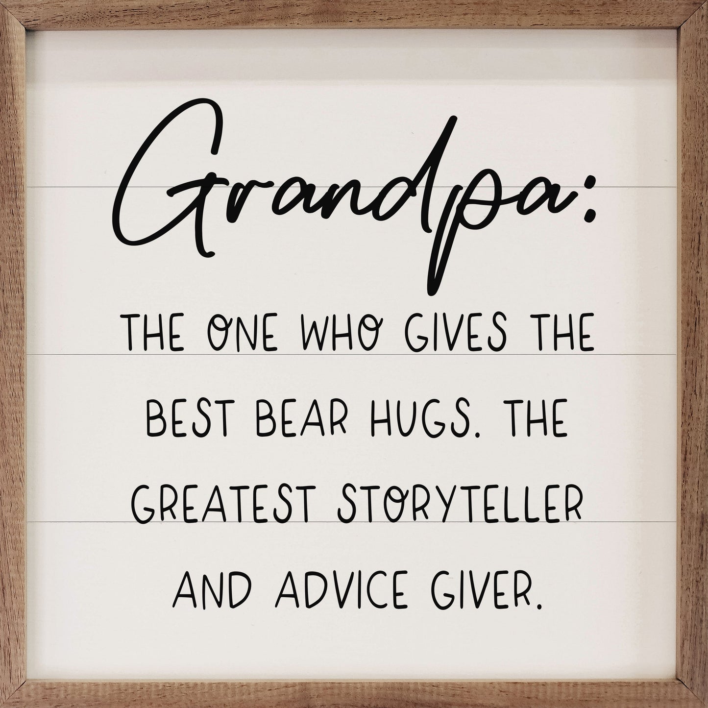 Grandpa Loves Unconditionally White