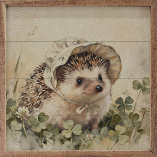 Hedgehog In Bonnet