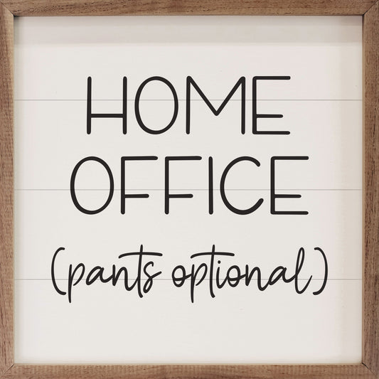 Home Office Pants Optional White