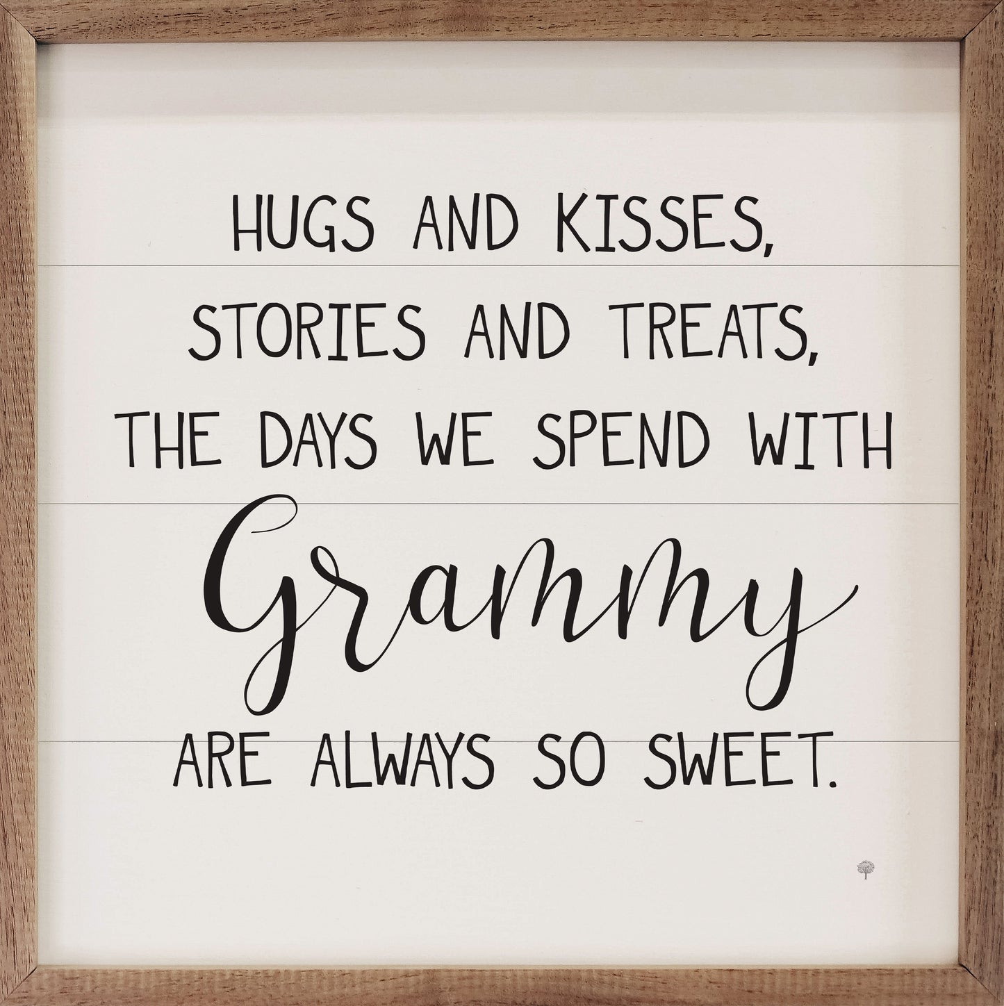 Hugs And Kisses Grammy White
