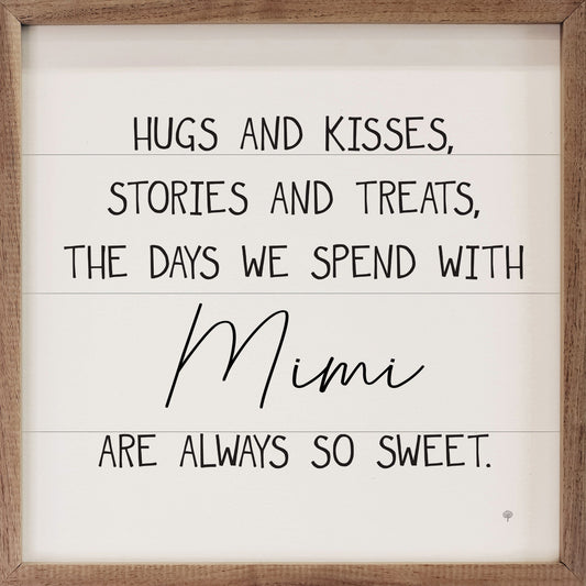 Hugs And Kisses Mimi White