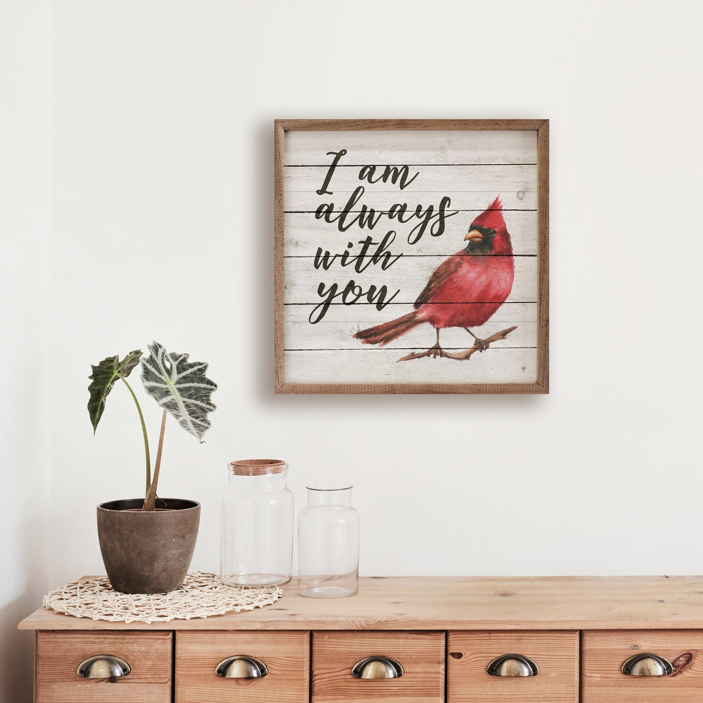 I Am Always With You Cardinal Whitewash