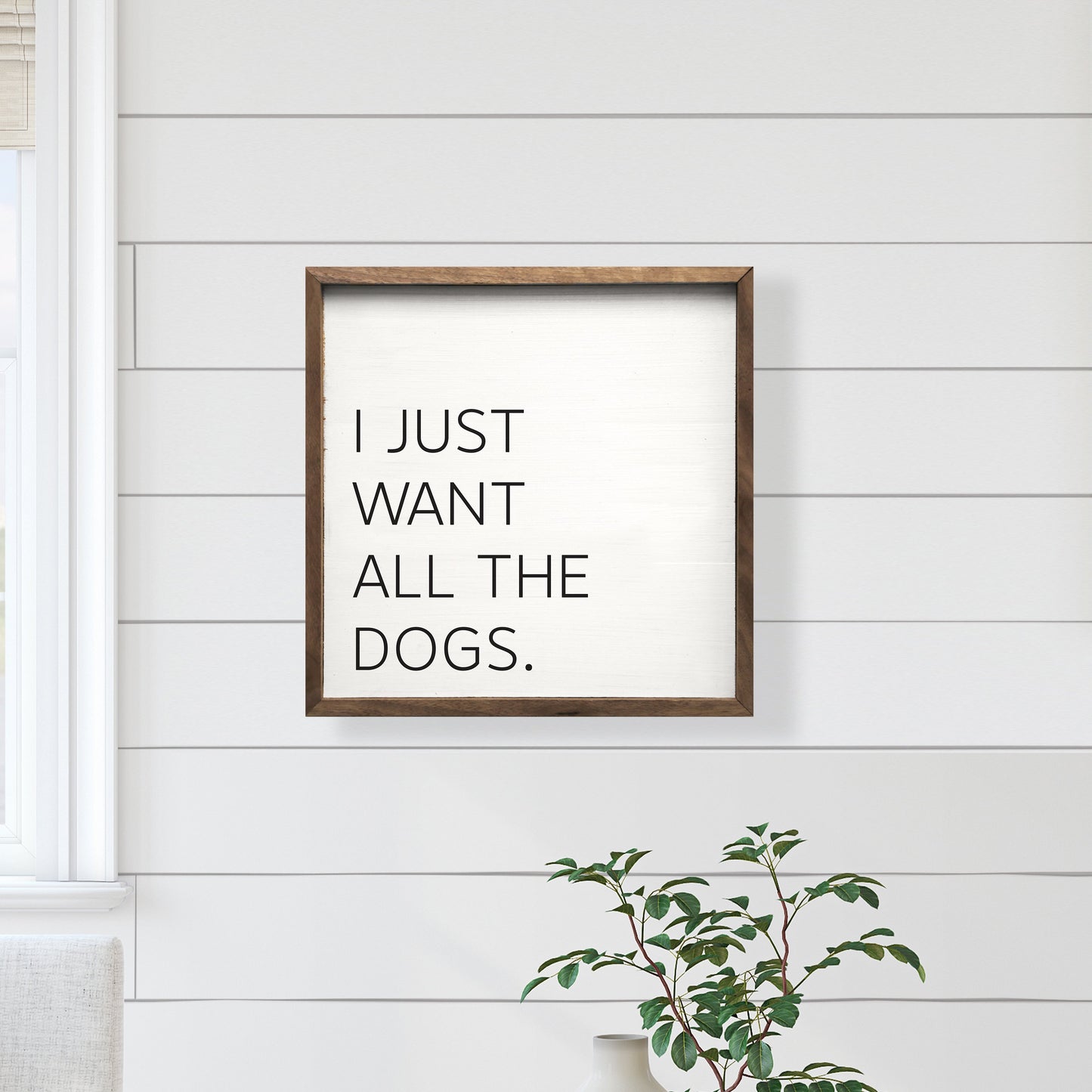 I Just Want All The Dogs White