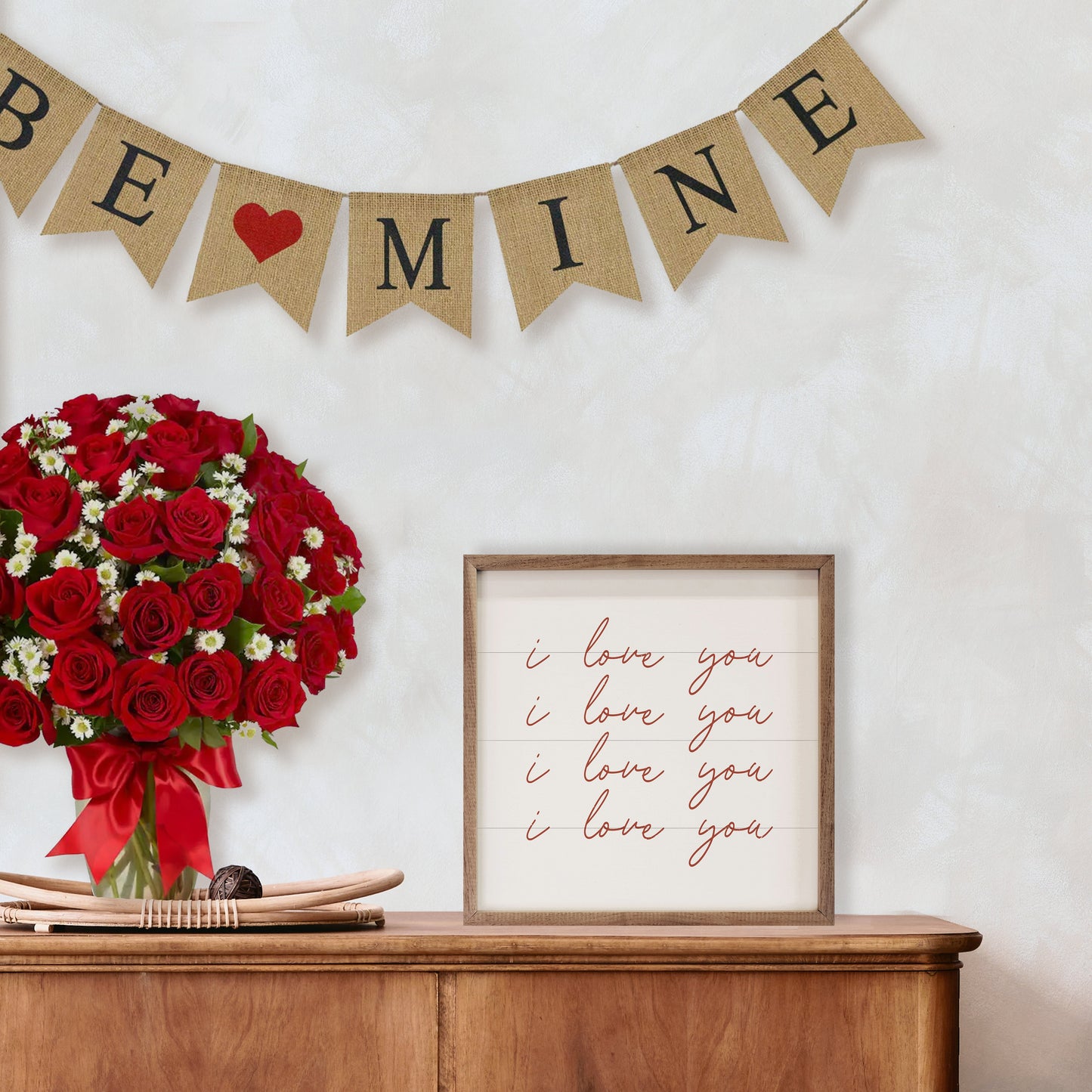 I Love You On Repeat White