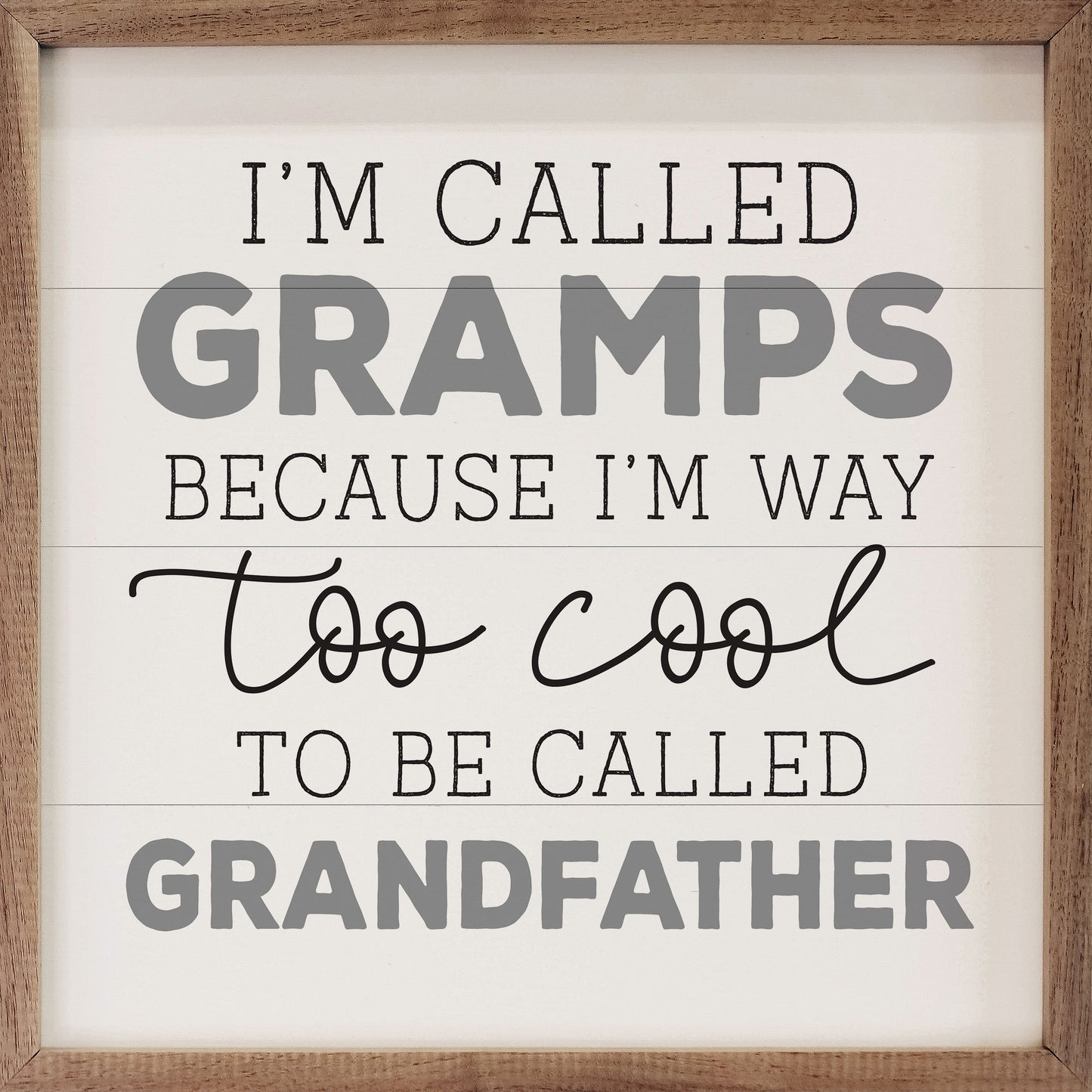 I'm Called Gramps White