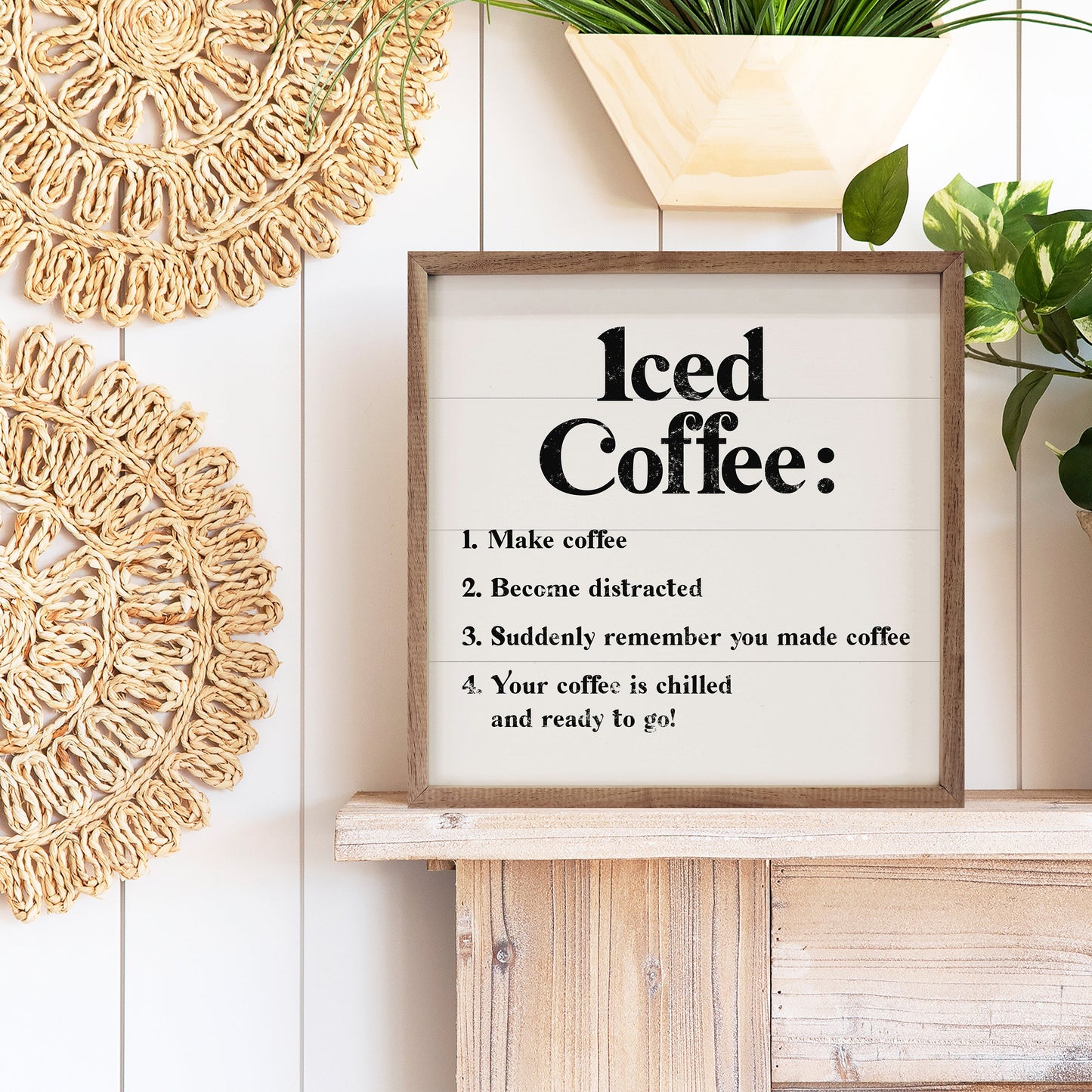 Iced Coffee Recipe White
