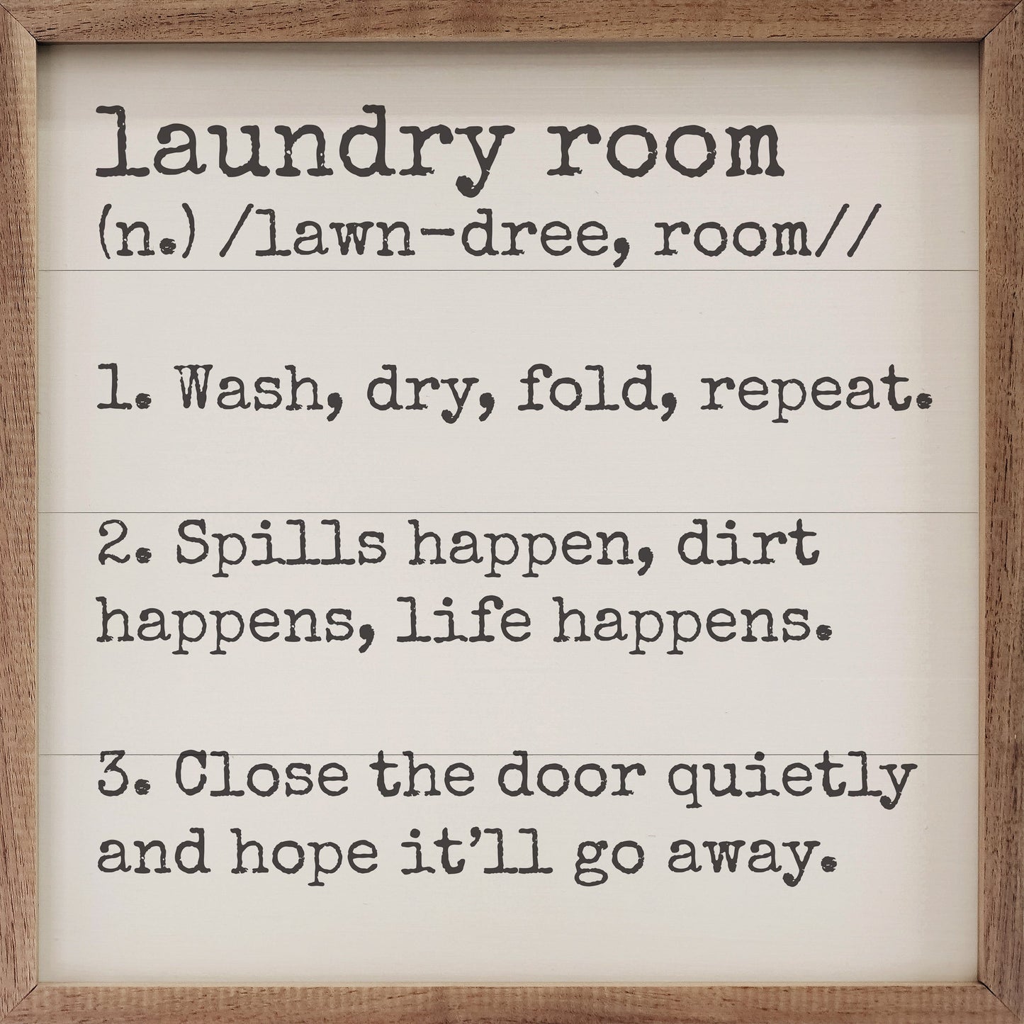 Laundry Room Definition White