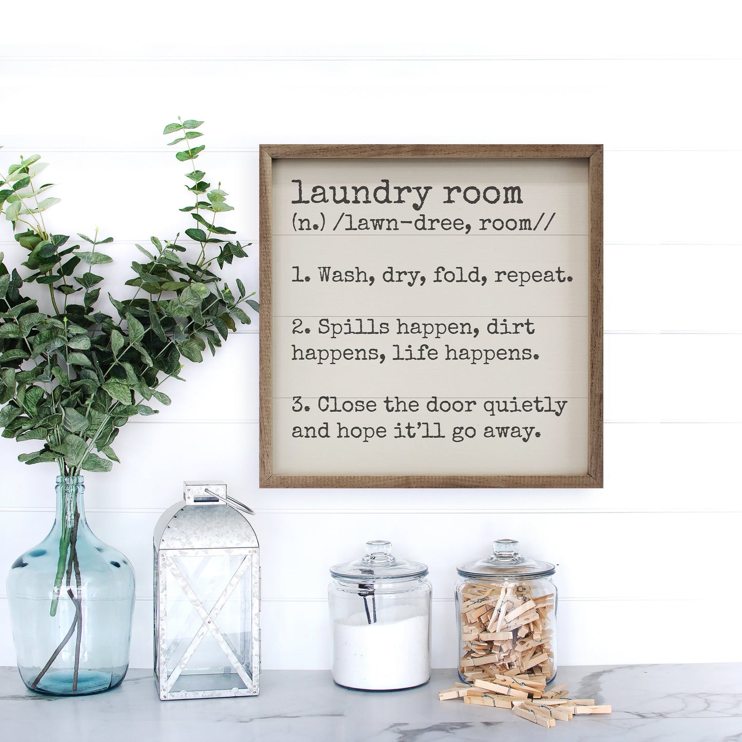 Laundry Room Definition White