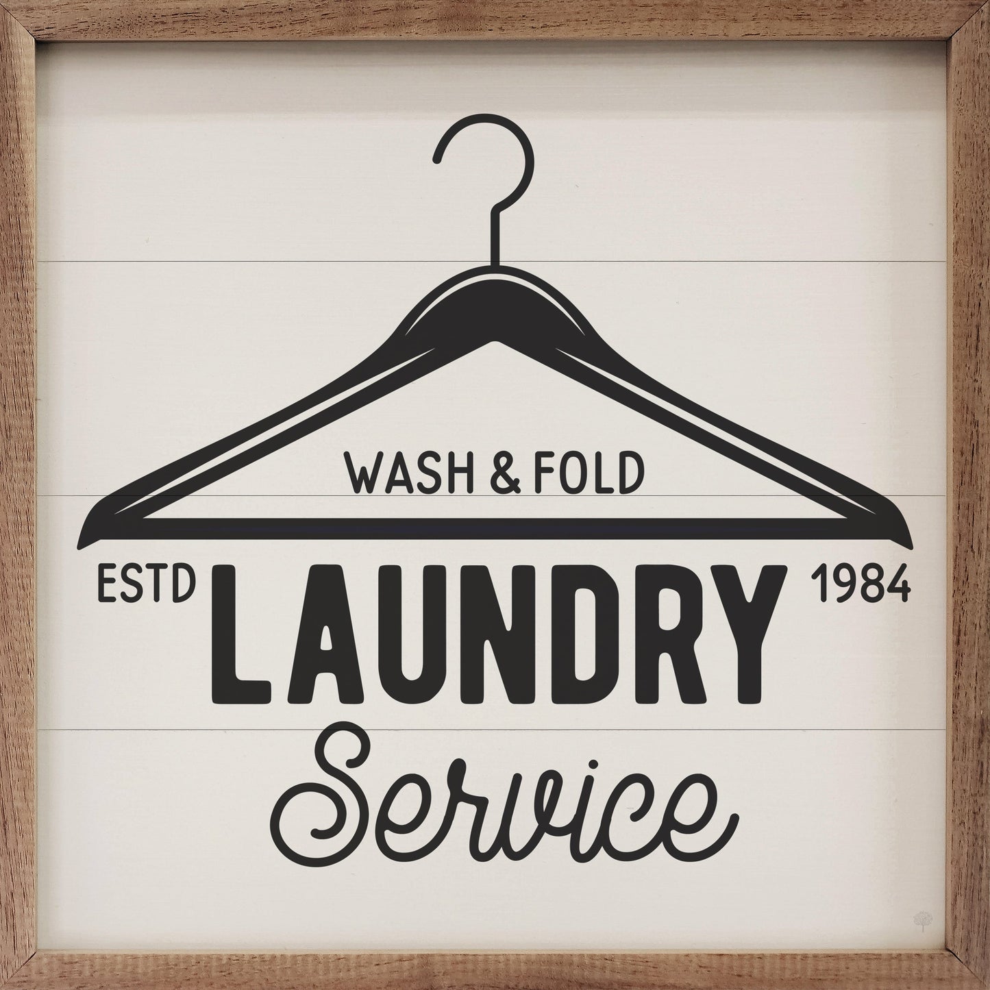 Laundry Service Hanger White