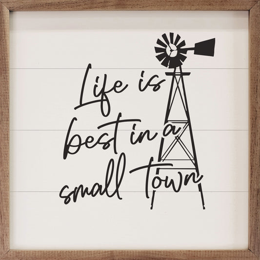 Life Is Best Windmill