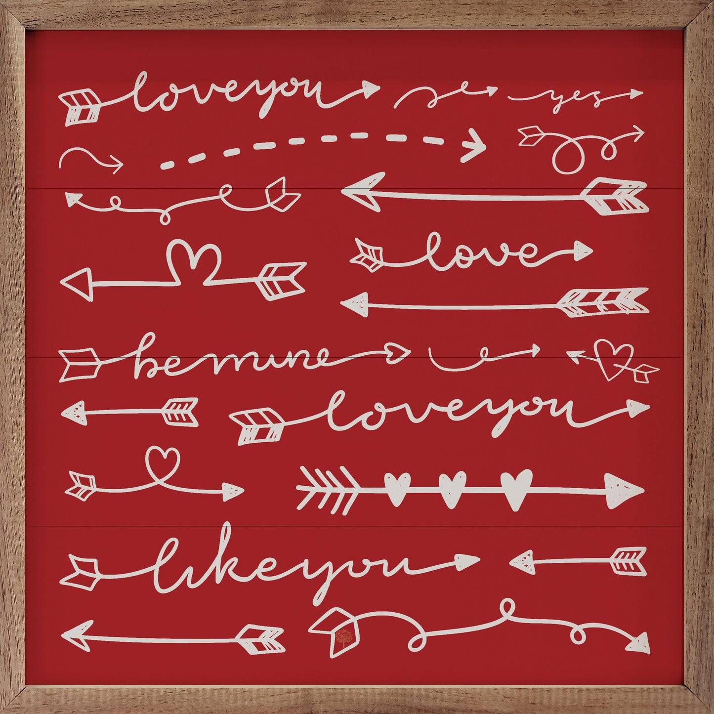 Little Love Arrows Red