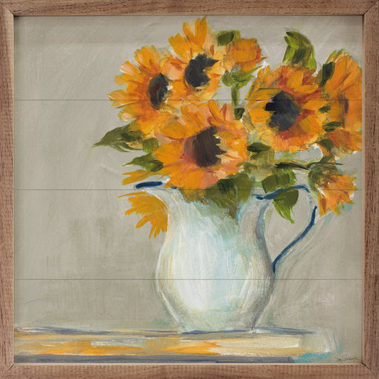 Lotties Sunflowers By Sue Schlabach