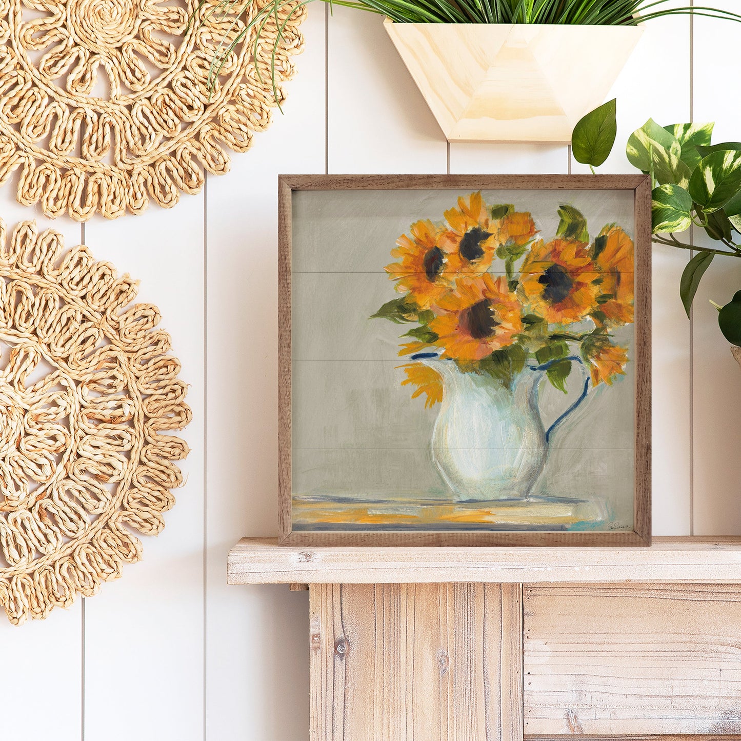 Lotties Sunflowers By Sue Schlabach