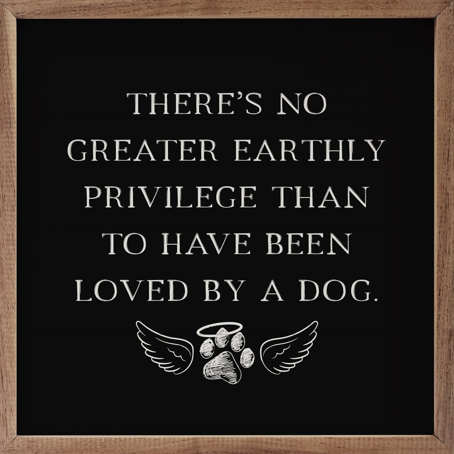 Loved By A Dog Black