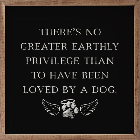 Loved By A Dog Black