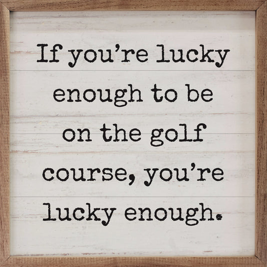 Lucky Enough Golf Whitewash