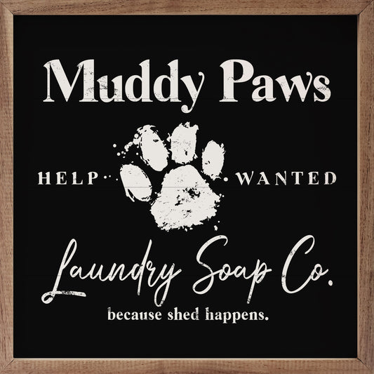 Muddy Paws Black