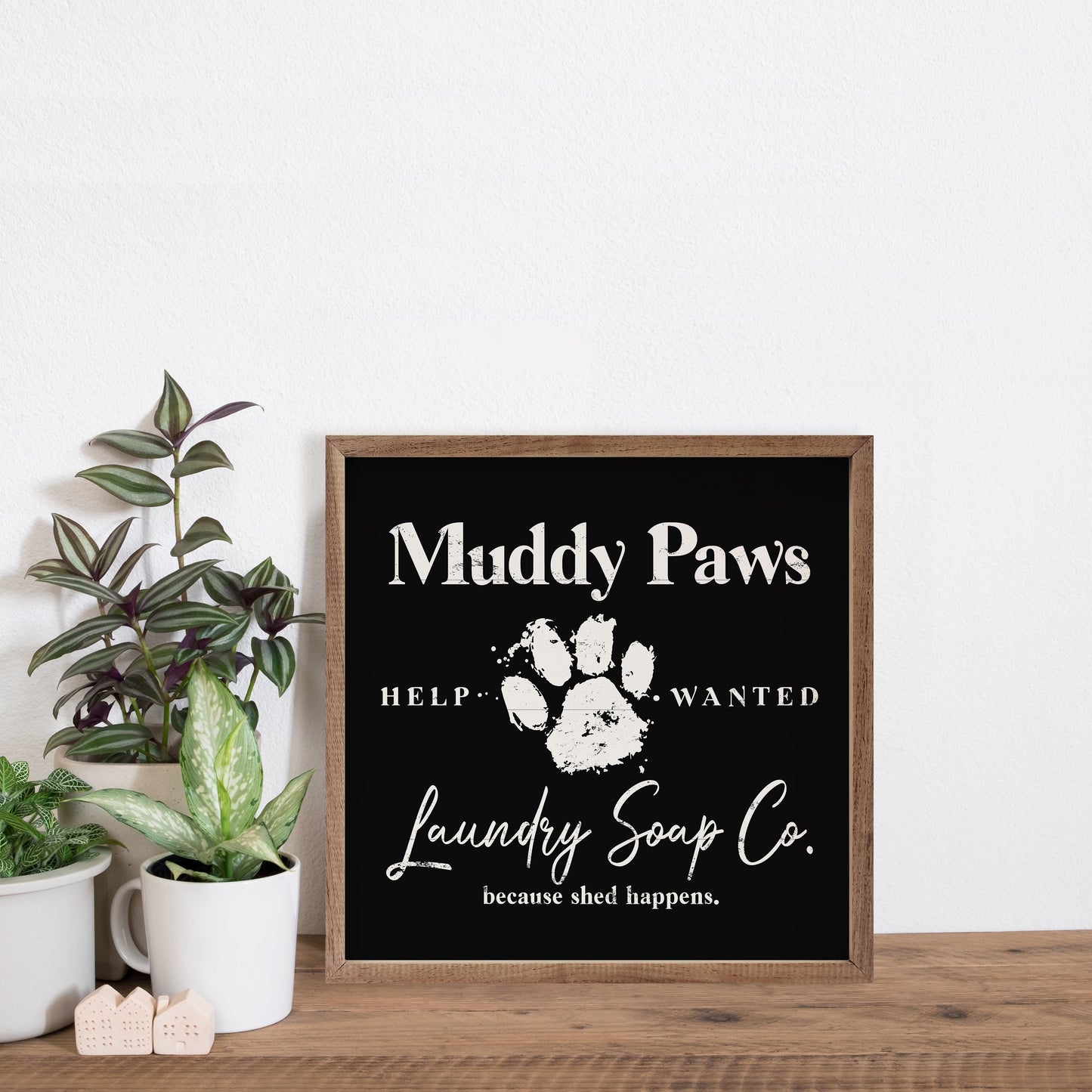 Muddy Paws Black