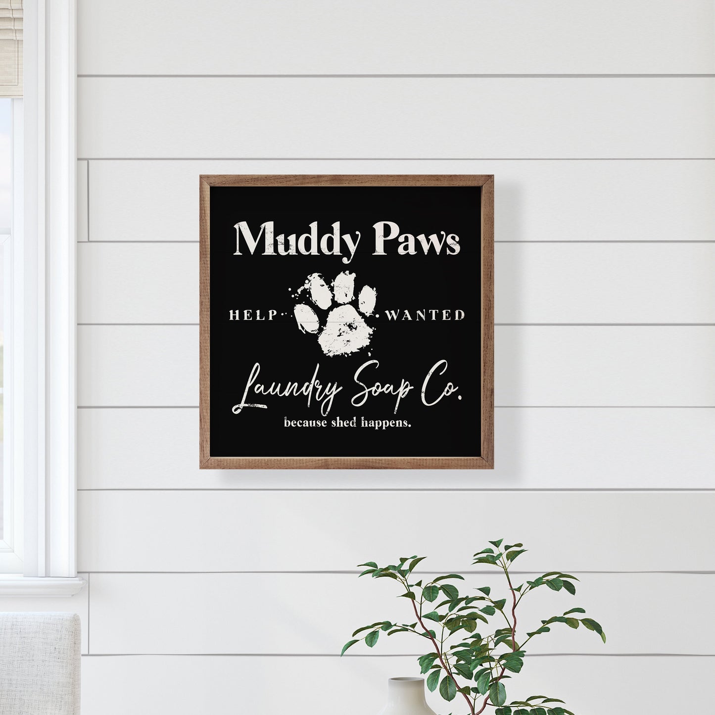 Muddy Paws Black