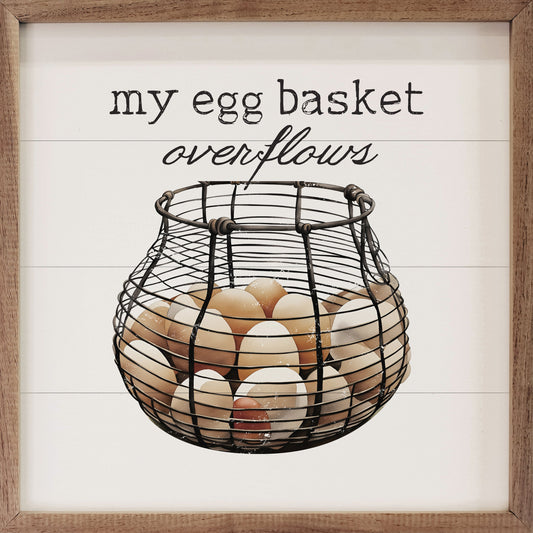 My Egg Basket White