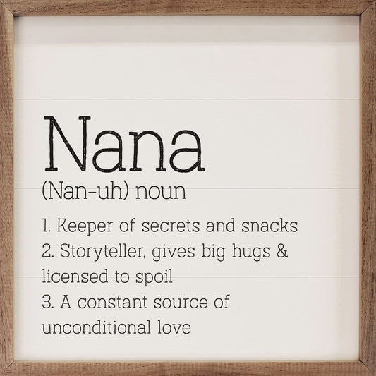 Nana Definition White