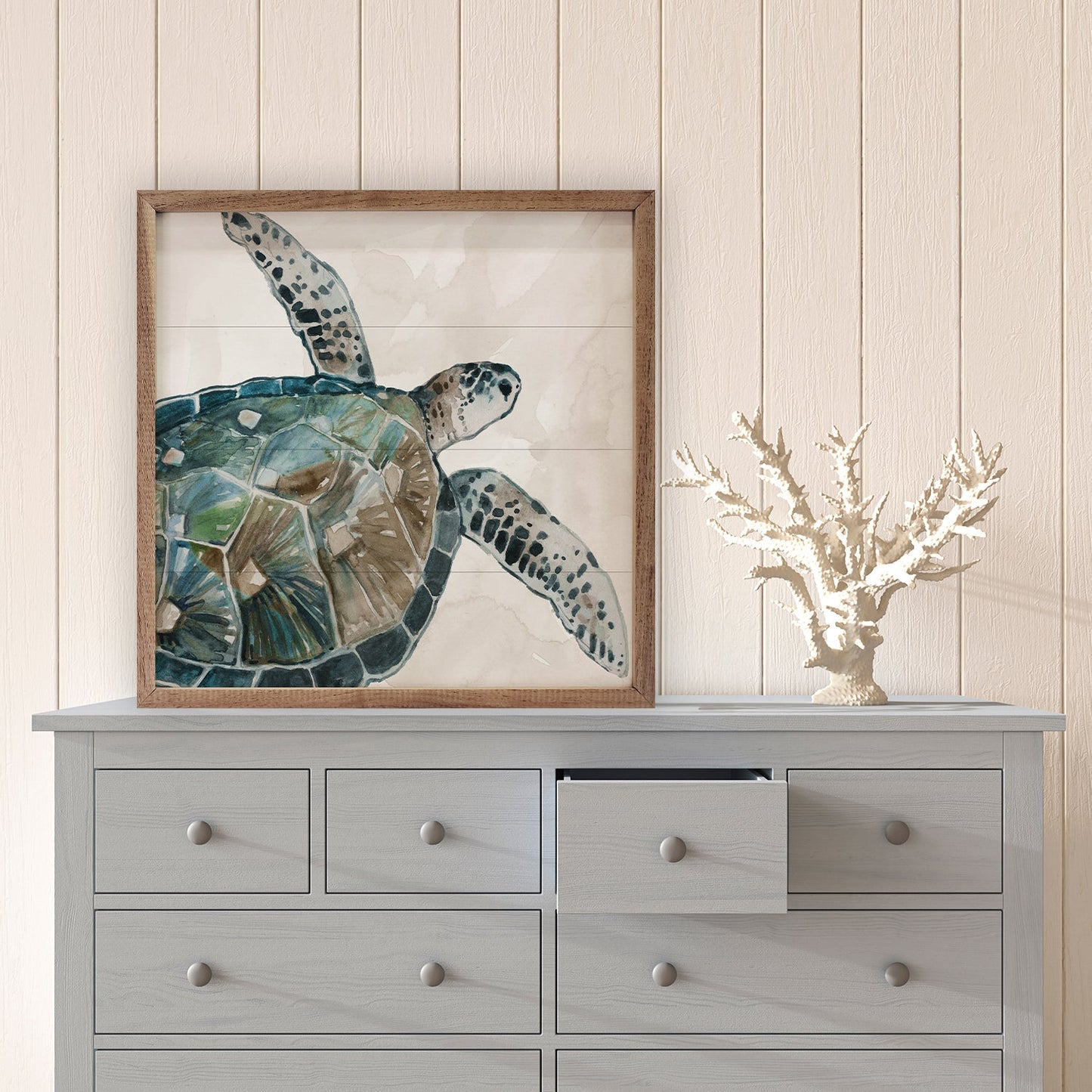 Neutral Turtle I By Carol Robinson
