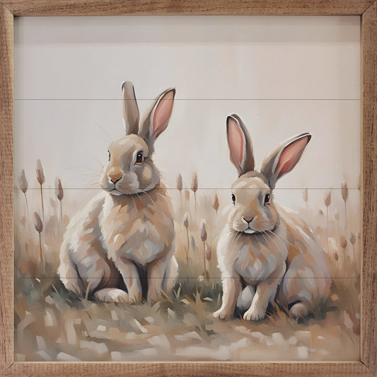 Neutral Two Rabbits