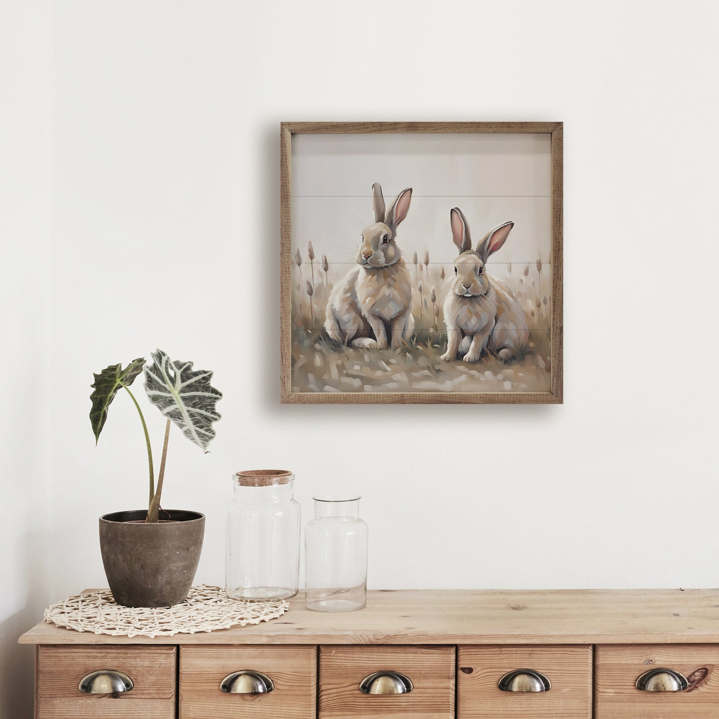 Neutral Two Rabbits