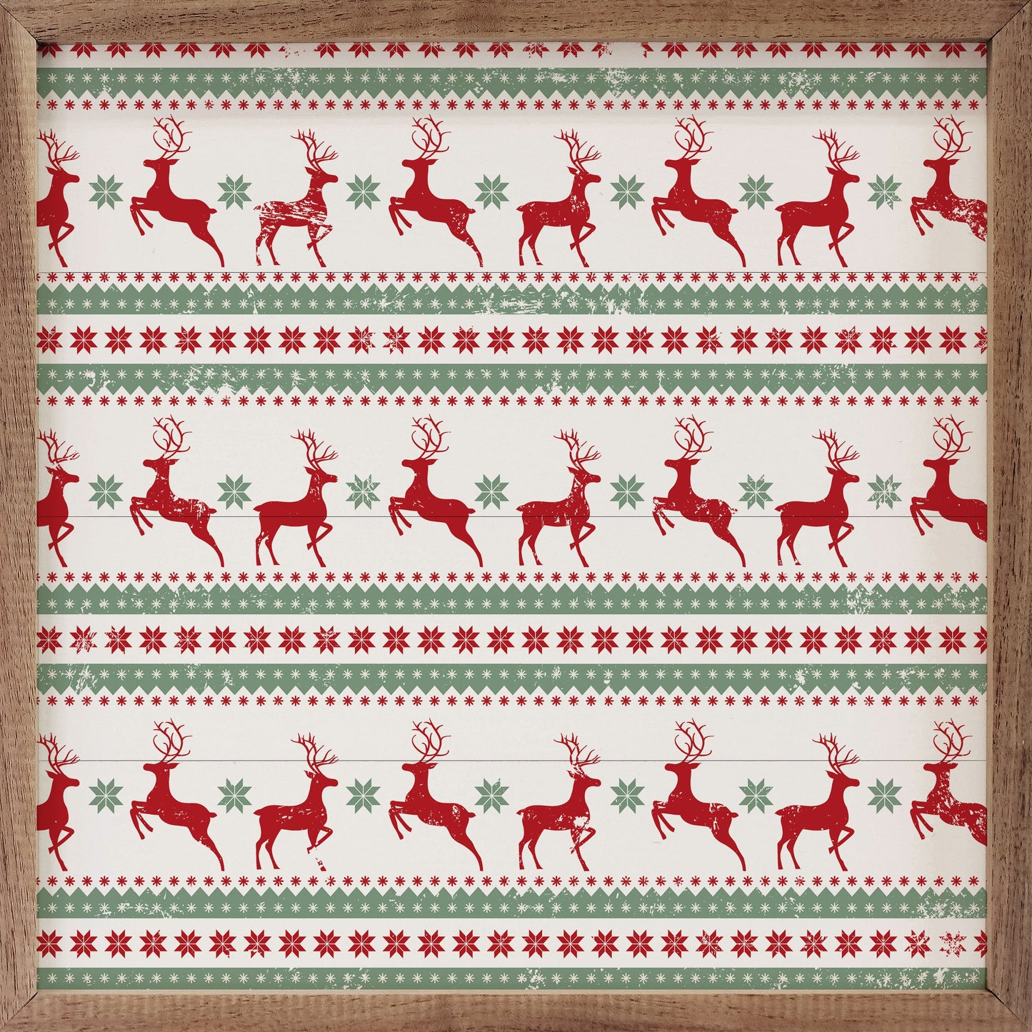 Pattern Christmas Reindeer