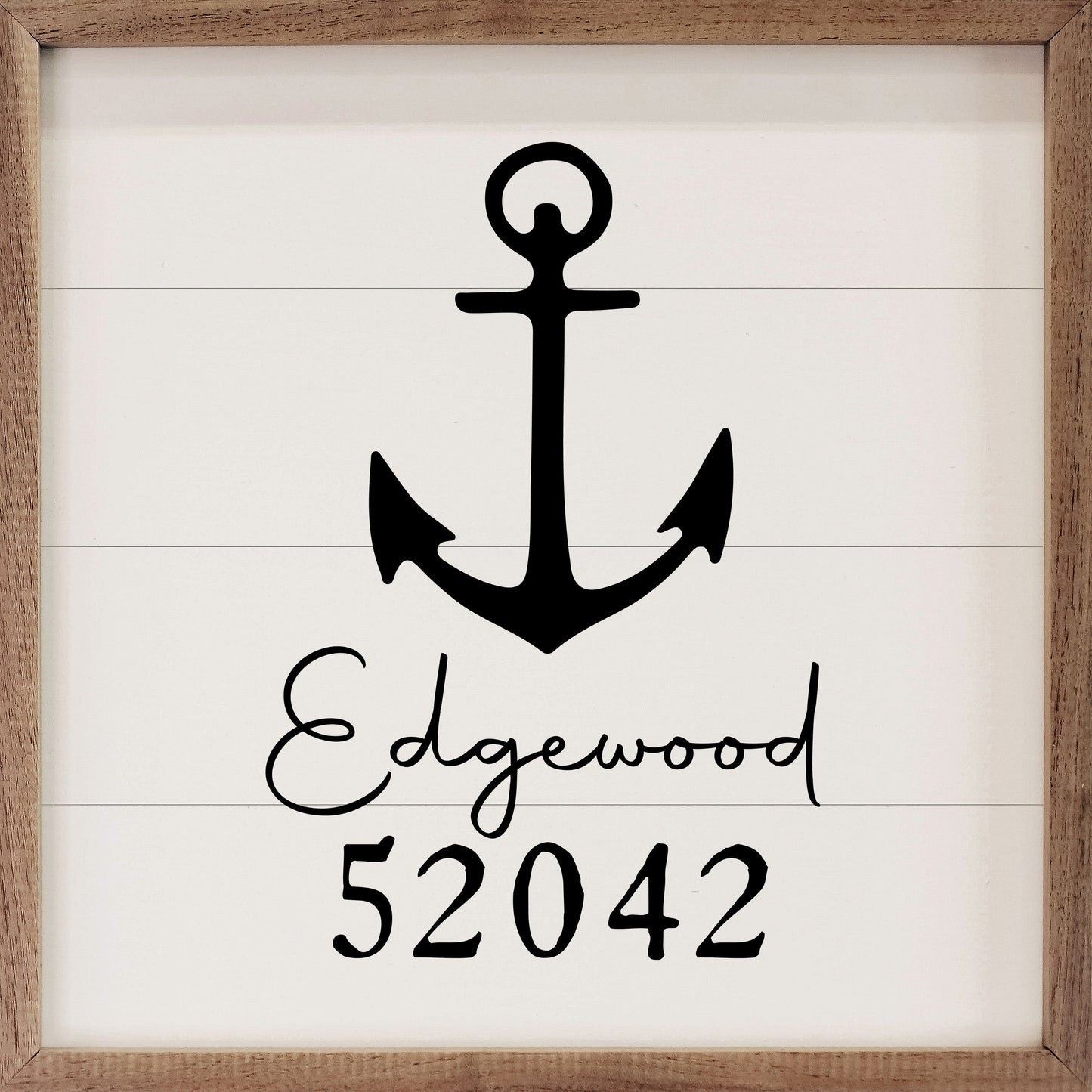 Anchor Personalized City and Zip