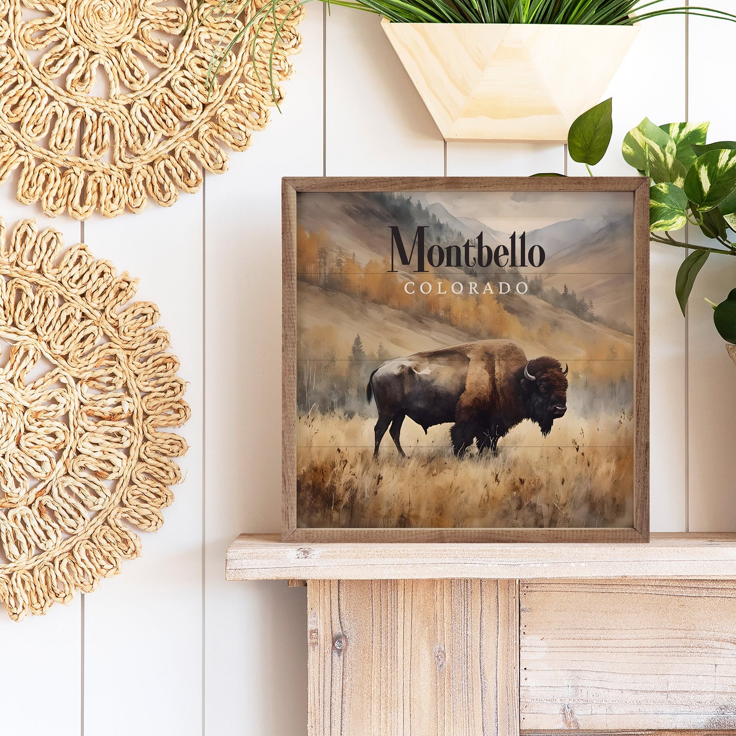 Personalized City State Bison