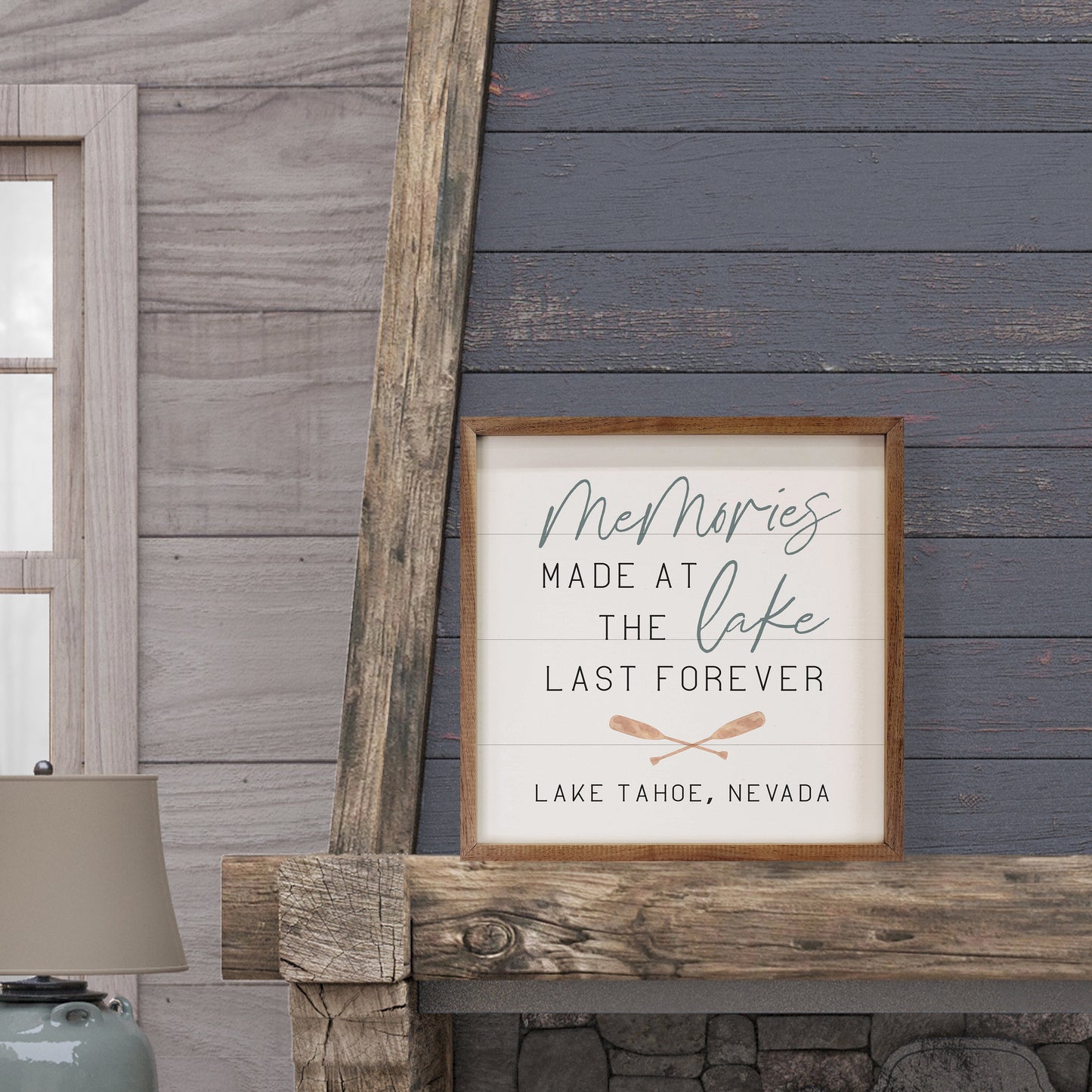 Memories Made at the Lake Personalized City State