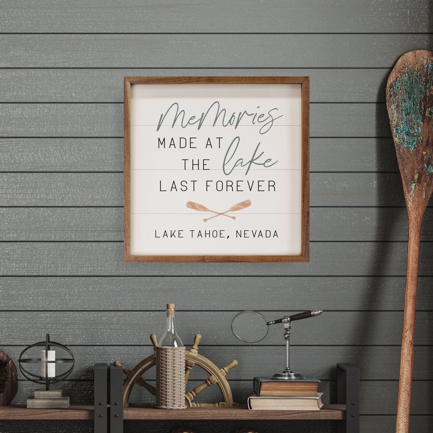 Memories Made at the Lake Personalized City State