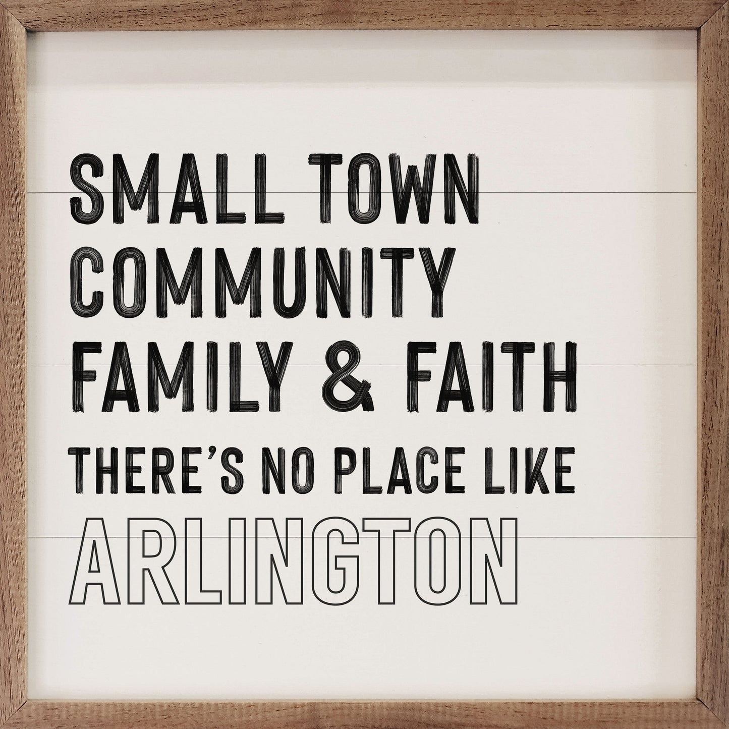 Small Town Community Personalized City