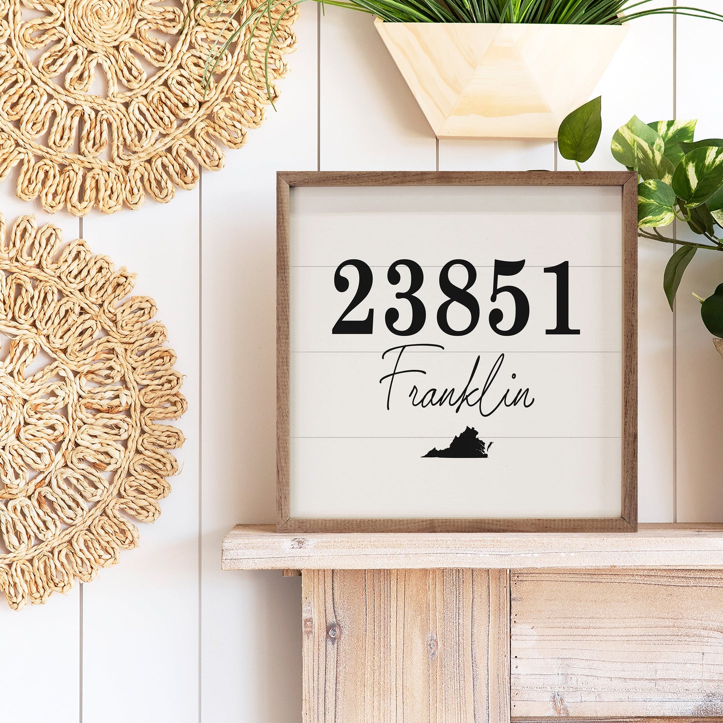 State Personalized Zip City