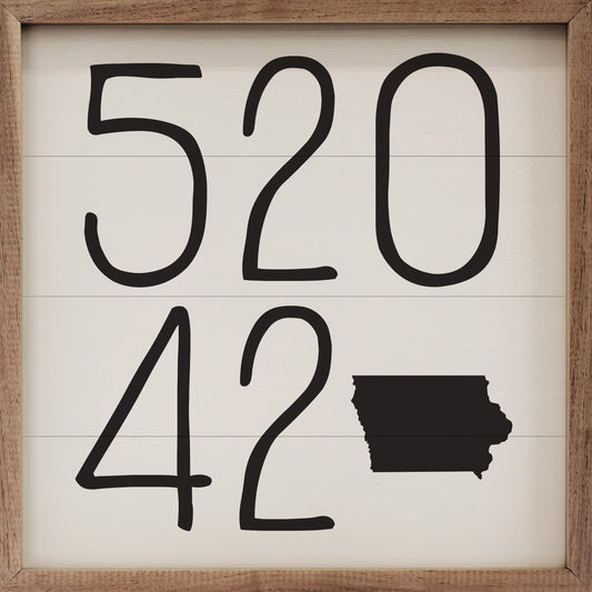 State Personalized Zip