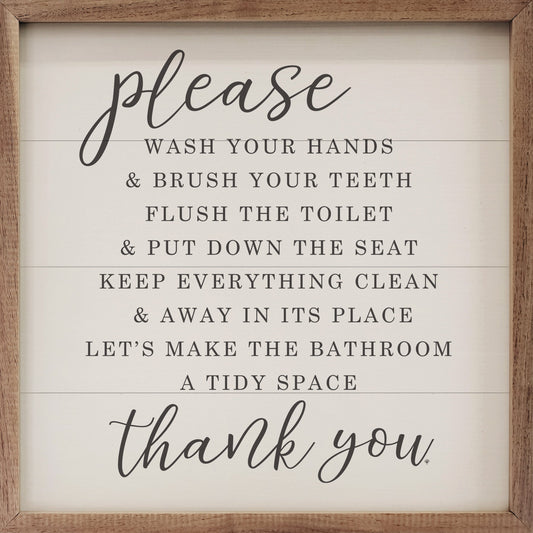 Please And Thank You White