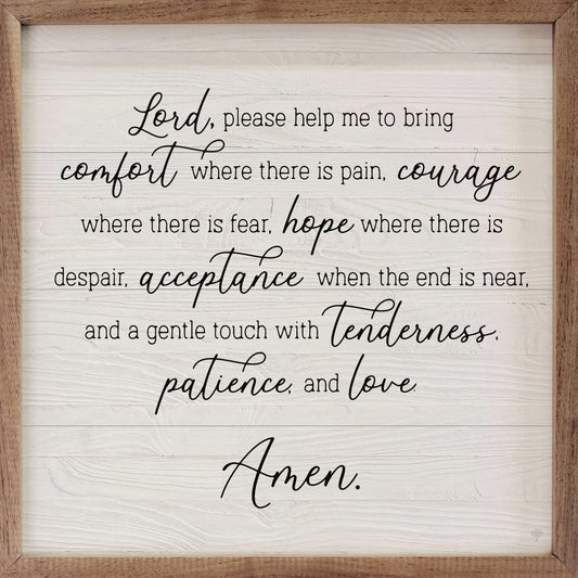 Prayer For A Nurse Whitewash